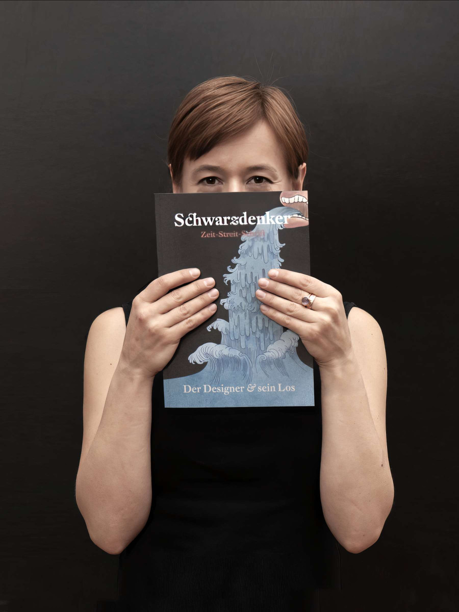 Die Herausgeberin des »Scjwarzdenker«-Magazins Victoria Sarapina
