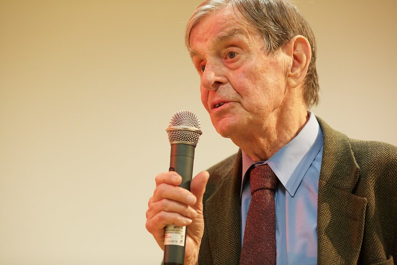 Klaus F. Schmidt bei der Ernennung zum tgm-Ehrenmitglied
