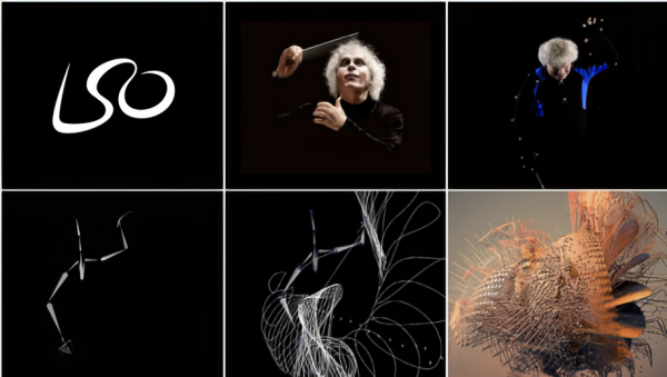 Sir Simon Rattle beim Hightech-Projekt „Always moving“