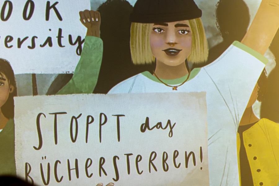 Die Bewegung: Illustration von Franziska Vivan Zobel