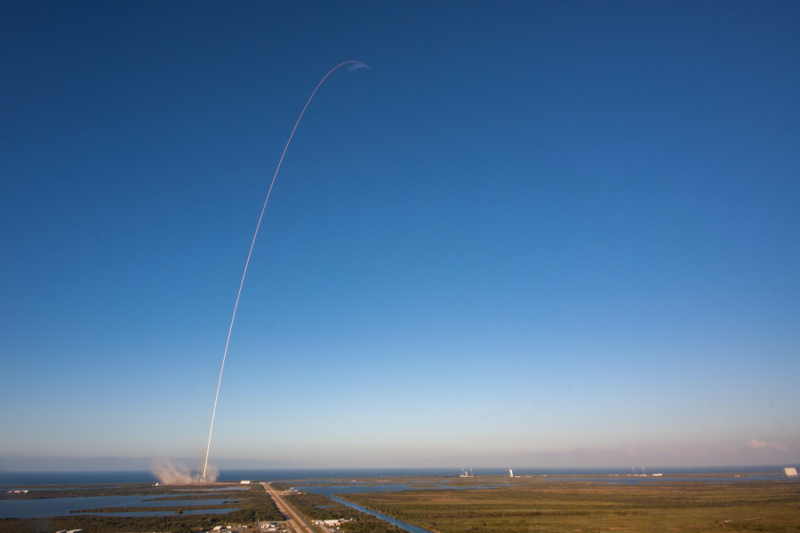 Rakettenstart im Kennedy Space Center