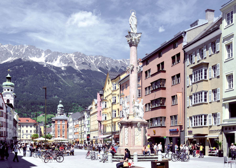 Maria-Theresien-Straße in Innsbruck