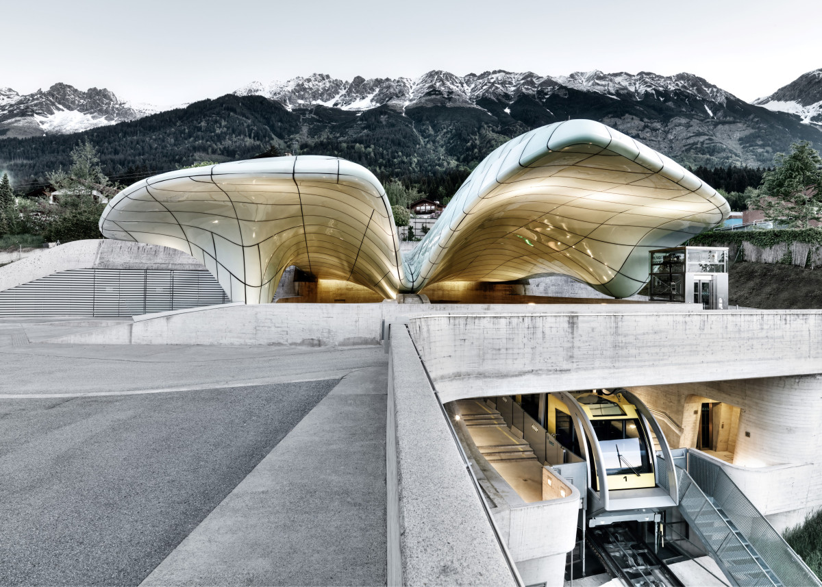 Hungerburgbahn in Innsbruck