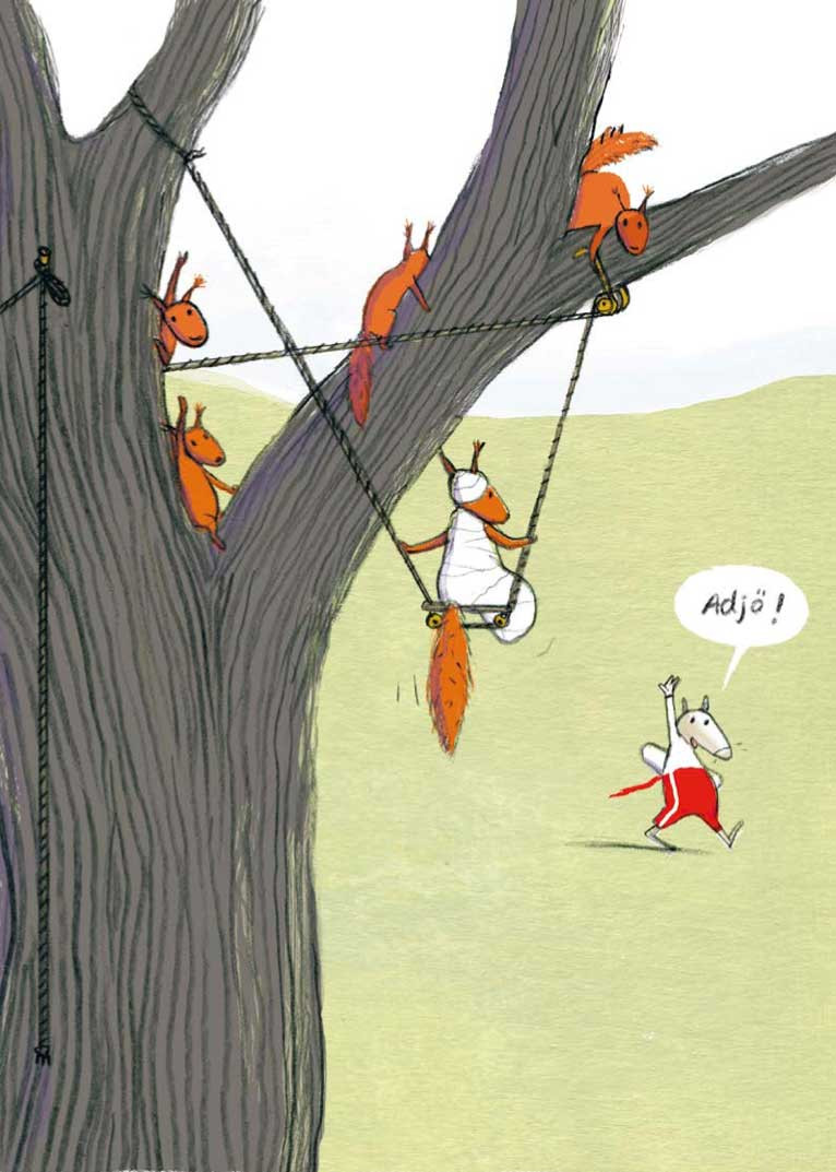 Aus dem Buch von Jutta Bauer »Jeppe Unterwegs«