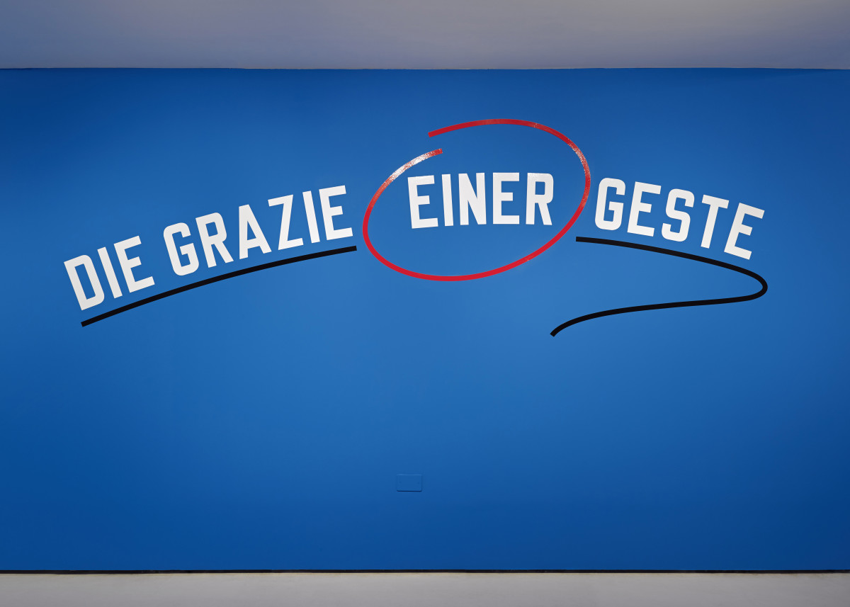 Das Werk von Lawrence Weiner