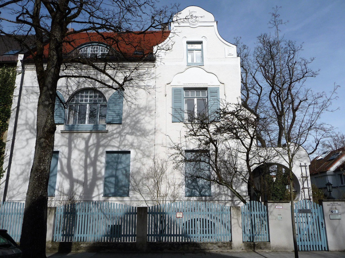 Die Von-Parish-Villa in München-Nymphenburg
