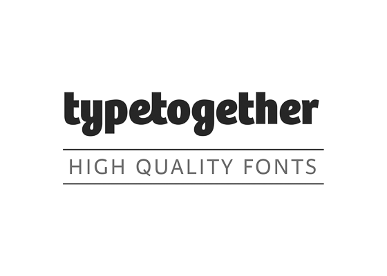 Typetogether, indie type foundry